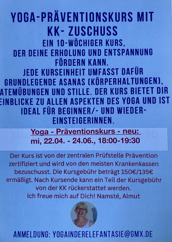 2. Seite Prävention April - Juni 2026
